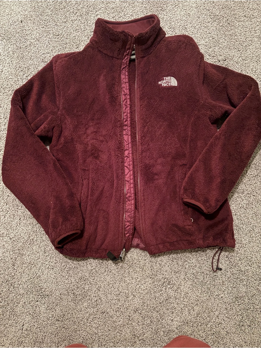 The North Face Women's Burgundy Fleece Jacket